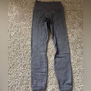 Lululemon Gray High-Waisted Leggings